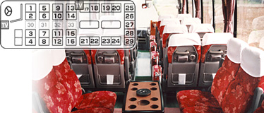 33-seat midi coach